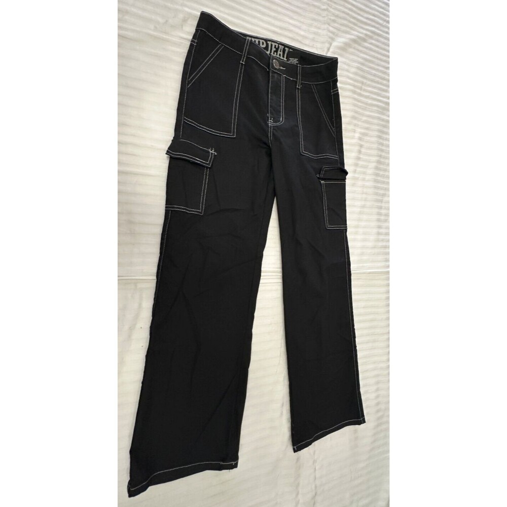 VIP WOMENS DENIM CARGO JEANS SIZE 5